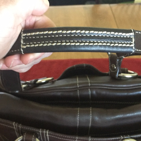 Authentic Coach Leather Bag - Picture 3 of 8